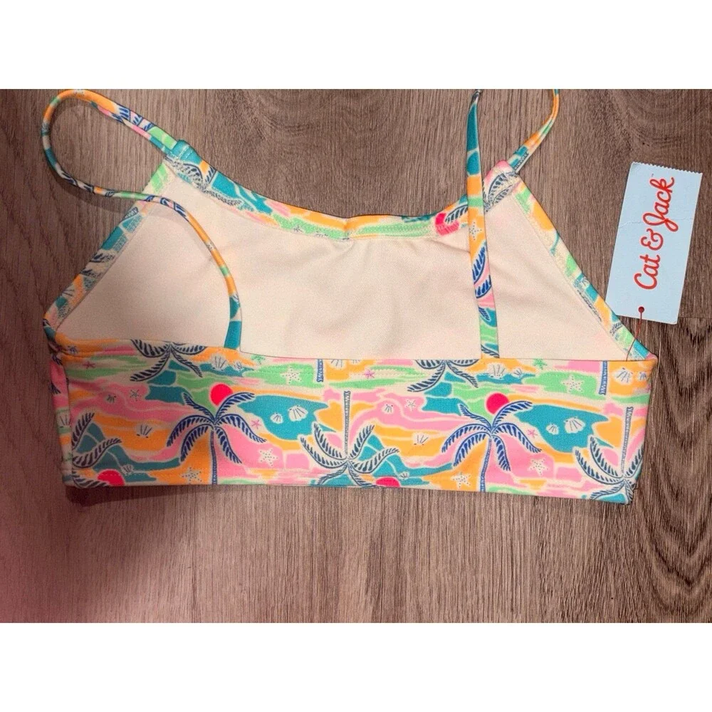 Cat &‎ Jack Bikini Top NWT L 10-12